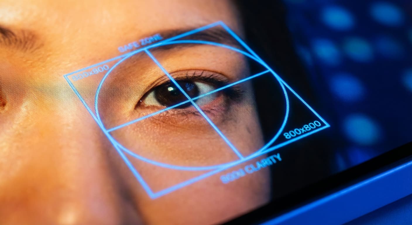LinkedIn Headshot Size Guide (2026): Exact Dimensions, Crop Zones, and Examples