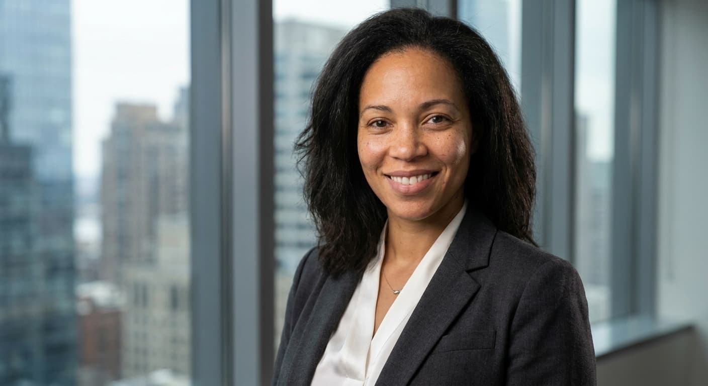 Financial services headshot example 2